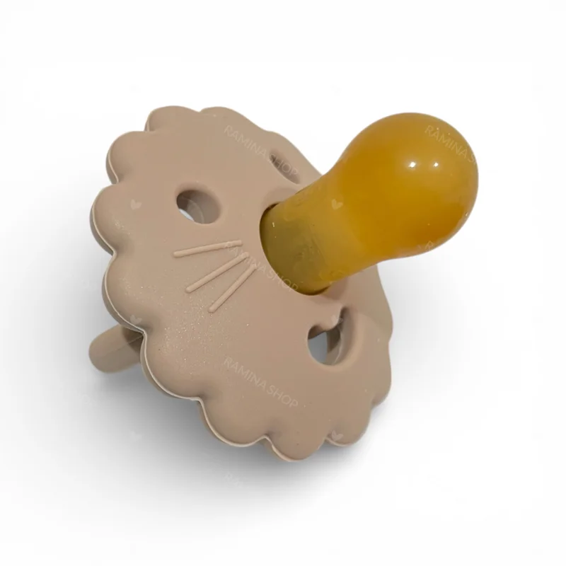 پستانک سیلیکونی اسپرت 0 تا 6 ماه طرح شیر آمریکو بیبی Americo Baby