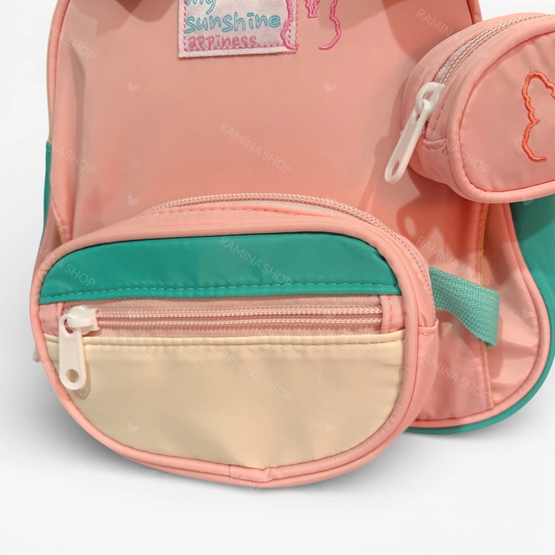 کوله پشتی شمعی بچه گانه 3 تکه طرح خرگوش Beiqi