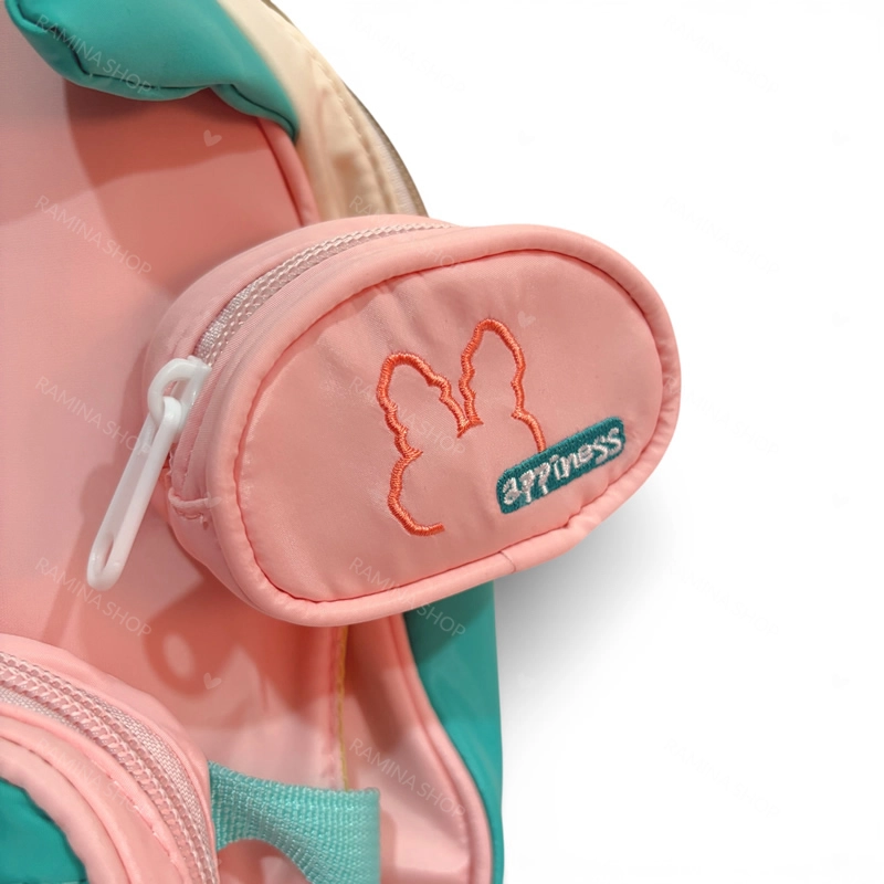 کوله پشتی شمعی بچه گانه 3 تکه طرح خرگوش Beiqi