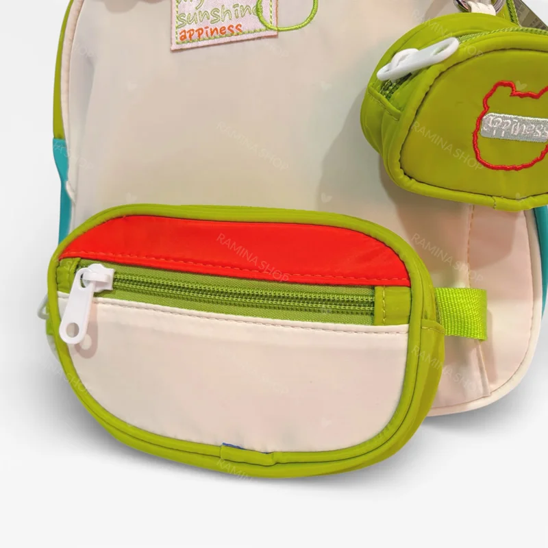 کوله پشتی شمعی بچه گانه 3 تکه طرح خرگوش Beiqi