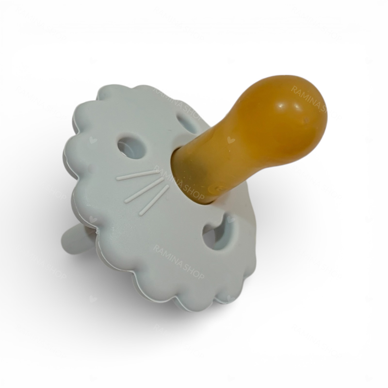 پستانک سیلیکونی پسرانه طرح شیر آمریکو بیبی Americo Baby