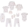 ست لباس نوزاد طرح فیل 10 تکه بیبی فورلایف Baby4life