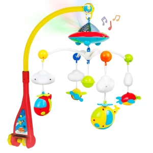 آویز تخت موزیکال چراغ دار 0303 هانگر Huanger