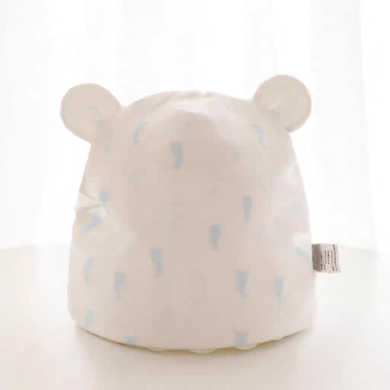 کلاه گرد نوزادی 0 تا 6 ماه طرح حیوانات Heerte