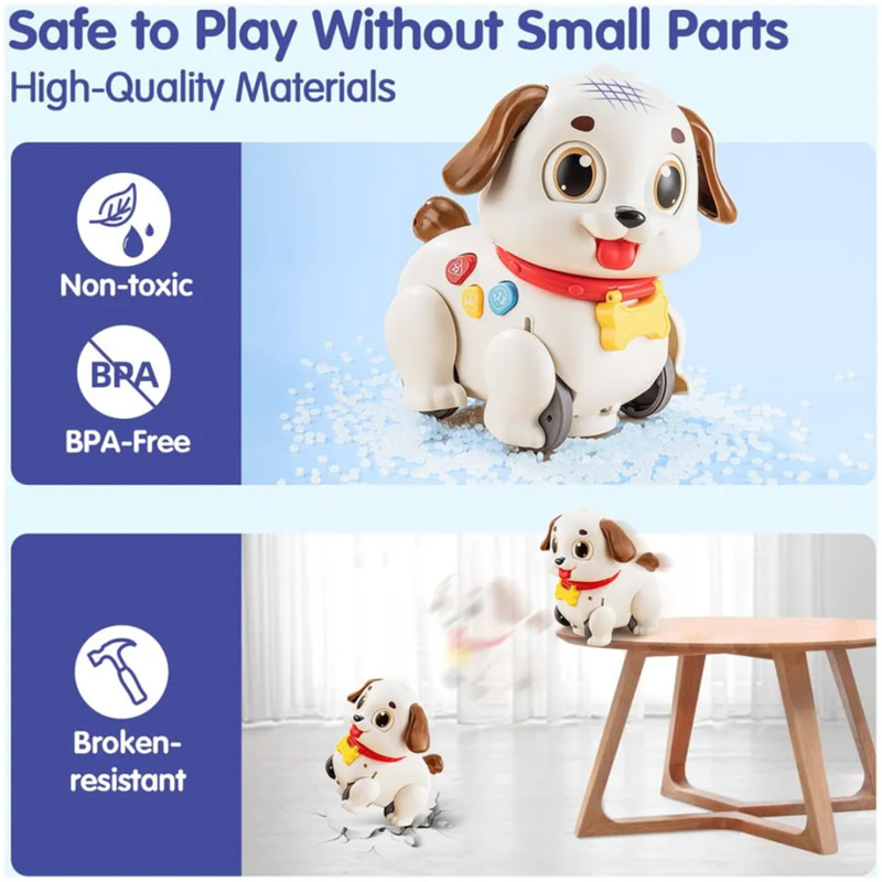 اسباب بازی سگ موزیکال حرکتی هالی تویز Huile Toys