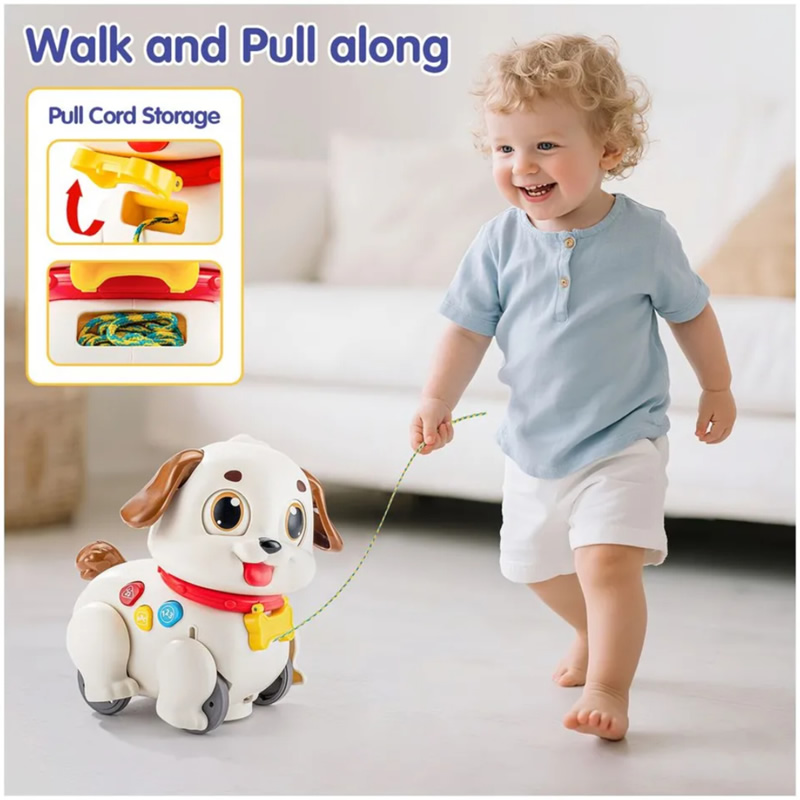 اسباب بازی سگ موزیکال حرکتی هالی تویز Huile Toys
