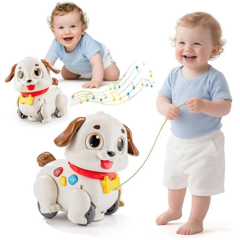 اسباب بازی سگ موزیکال حرکتی هالی تویز Huile Toys