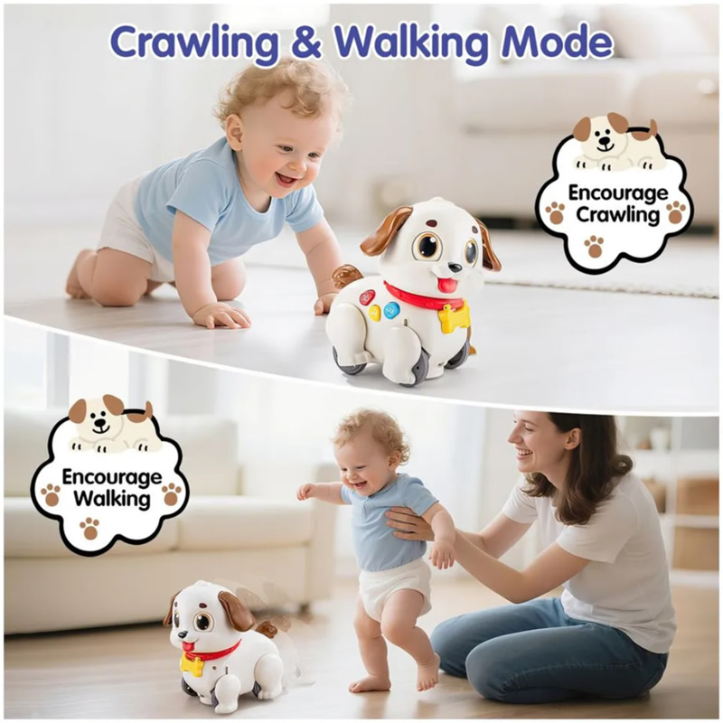 اسباب بازی سگ موزیکال حرکتی هالی تویز Huile Toys