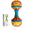 جغجغه دمبلی نوزاد 1163 طرح حیوانات Little Tin Lok - %d8%b4%db%8c%d8%b1