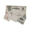 جوراب نوزادی ساقدار 0-6 ماه سه جفتی بیبی فورلایف Baby4life - %d8%b7%d8%b1%d8%ad-6