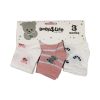 جوراب نوزادی ساقدار 0-6 ماه سه جفتی بیبی فورلایف Baby4life - %d8%b7%d8%b1%d8%ad-1