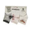 جوراب نوزادی ساقدار 0-6 ماه سه جفتی بیبی فورلایف Baby4life - %d8%b7%d8%b1%d8%ad-5