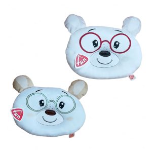 بالشت عروسکی نوزاد طرح خرس عینکی بیبی فان Baby Fun