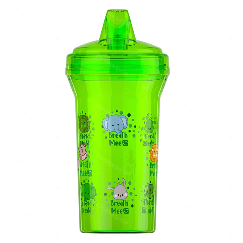 لیوان هارد اسپات پروپیلن 240 میل طرح حیوانات برث می Breath Mee
