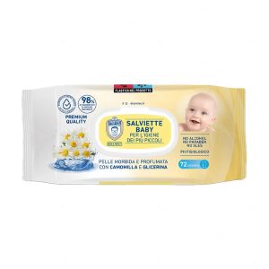 دستمال مرطوب کودک 72 عددی حاوی عصاره بابونه دکتر پروتک Dr Protec