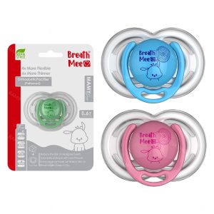 پستانک ارتودنسی مدل 0 تا 6 ماه تک عددی برث می Breath Mee