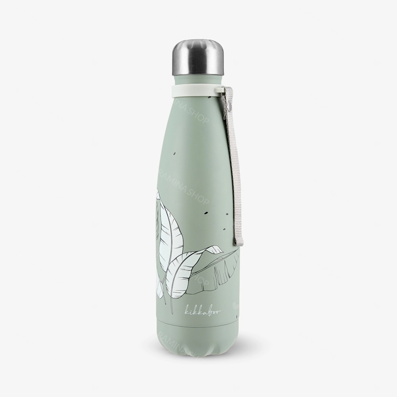 بطری آبخوری استیل 500 میل مدل Flora کیکا بو Kikka boo
