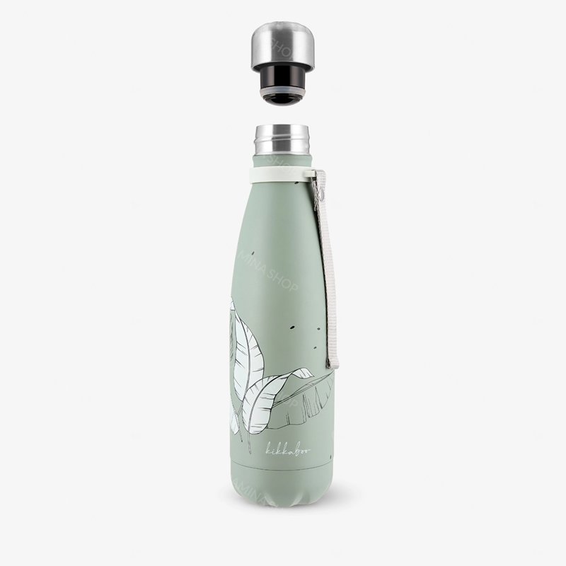 بطری آبخوری استیل 500 میل مدل Flora کیکا بو Kikka boo