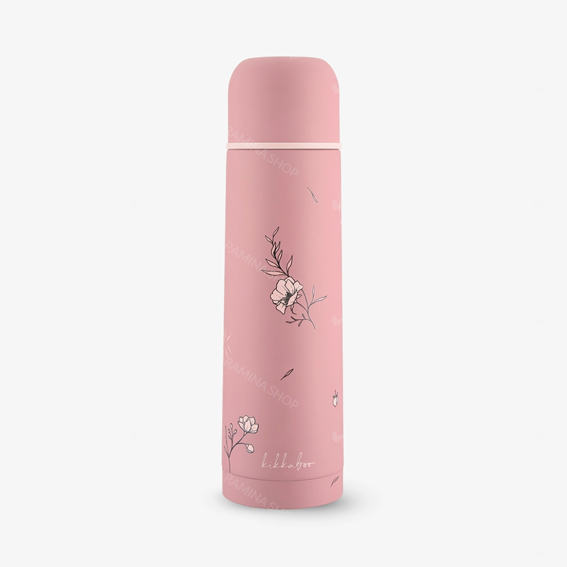 فلاسک استیل مایعات سرد و گرم 500 میل مدل Flora کیکا بو Kikka boo