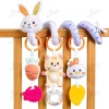 آویز مارپیچ تخت و کالسکه طرح خرگوش توماما کیدز Tumama Kids