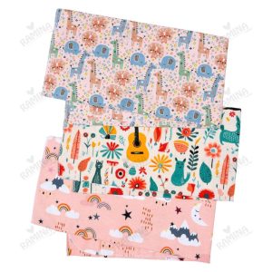 خشک کن نوزاد طرح دار جعبه 3 عددی کد 1046 بیبی فورلایف Baby4Life