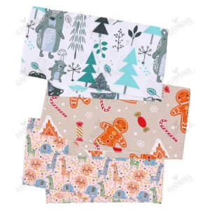 پارچه خشک کن نوزاد جعبه ای 3 عددی کد 1042 بیبی فورلایف Baby4Life