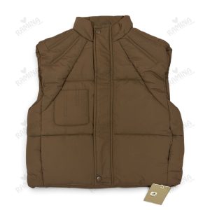 پافر کودک رنگ قهوه ای Gajiu