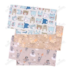 پارچه خشک کن نوزاد جعبه ای 3 عددی کد 1041 بیبی فورلایف Baby4Life