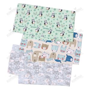 پارچه خشک کن نوزاد جعبه ای 3 عددی کد 1044 بیبی فورلایف Baby4Life