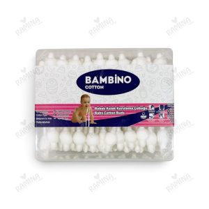 گوش پاک کن نوزاد و کودک بسته 60 عددی بامبینو Bambino