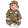 سرهمی فوتر کلاه دار زیپی پسرانه طرح وسایل نقلیه 6 تا 24 ماه کارترز Carter's