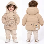 کاپشن کلاه دار بچه گانه 2 تا 6 سال کرم طرح خرس - 2-%d8%aa%d8%a7-3-%d8%b3%d8%a7%d9%84