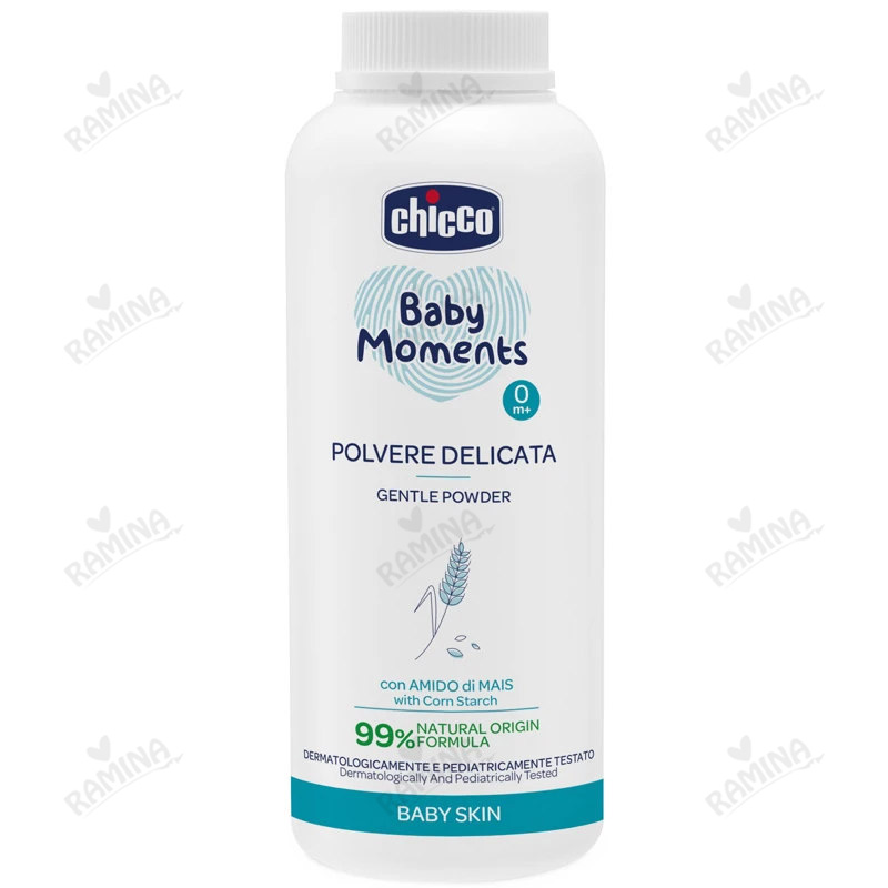 پودر بچه با نشاسته ذرت 130 گرمی سری Baby Moments چیکو Chicco