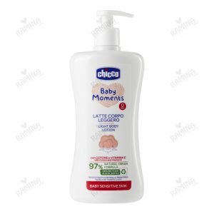 لوسیون نوزاد با عصاره پنبه و ویتامین E حجم 500 میل چیکو Chicco