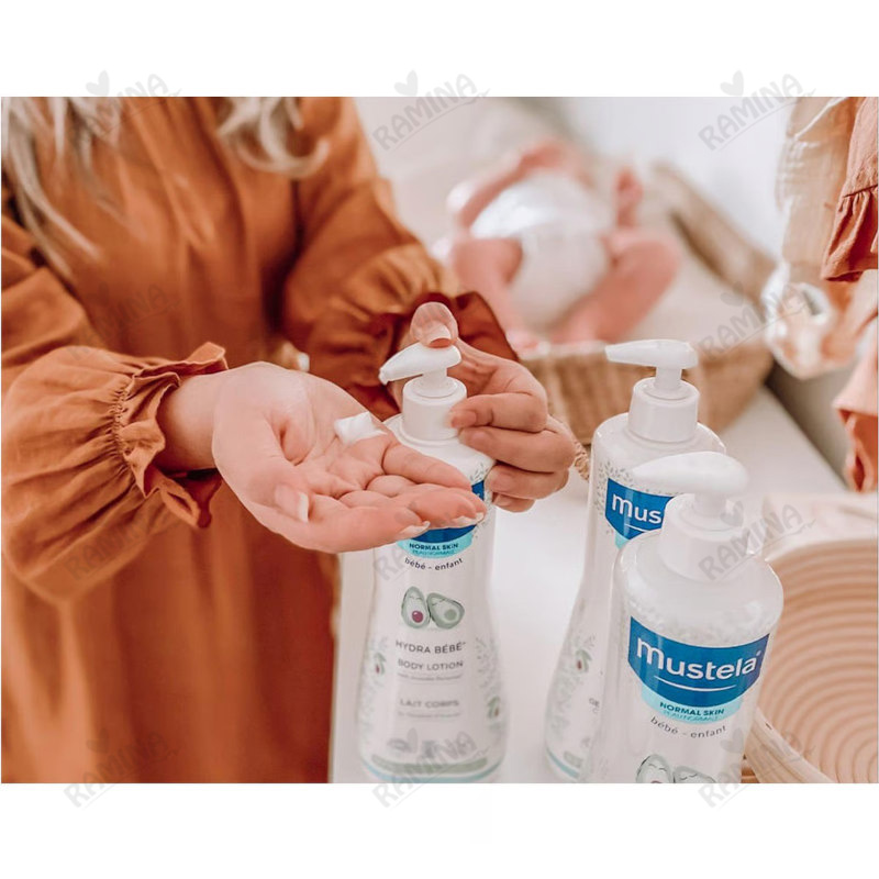 لوسیون هیدرا بادی 500 میل با عصاره آووکادو موستلا Mustela