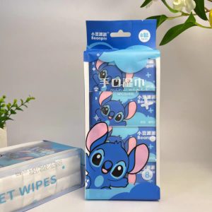 دستمال مرطوب جیبی نوزاد 64 عددی طرح استیج Beanpie