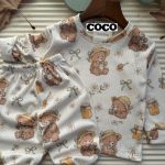 ست بلوز شلوار راحتی دخترانه 1 تا 7 سال طرح تدی هانی کوکو Coco - 1-%d8%aa%d8%a7-2-%d8%b3%d8%a7%d9%84