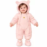 کاپشن سرهمی کلاه دار دخترانه با جوراب رنگ صورتی پاستلی بیبی بو Baby Boo - 9-%d8%aa%d8%a7-12-%d9%85%d8%a7%d9%87