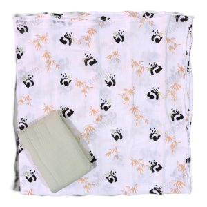 خشک کن دورپیچ چند کاره 2 عددی طرح پاندا بیبی فورلایف Baby4life