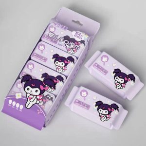 دستمال مرطوب جیبی نوزاد 64 عددی طرح کرومی Beanpie