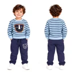 ست بلوز و شلوار دورس 2 تا 5 سال کد 1143 رنگ آبی طرح کوآلا مبین Mobin - 2-%d8%aa%d8%a7-3-%d8%b3%d8%a7%d9%84