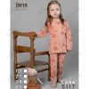 ست بلوز شلوار نخی دخترانه 1 تا 5 سال طرح خرگوش کد 5117 جانا Jana