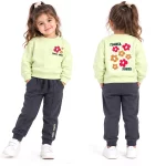 ست بلوز و شلوار دورس دخترانه 9 ماه تا 2 سال کد 1154 طرح Flower Power رنگ سبز مبین Mobin - 9-%d8%aa%d8%a7-12-%d9%85%d8%a7%d9%87