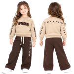 ست بلوز شلوار اسپرت 8 تا 11 سال دورس کد 2660 طرح Mind رنگ کرم Pancho - 9-%d8%aa%d8%a7-10-%d8%b3%d8%a7%d9%84